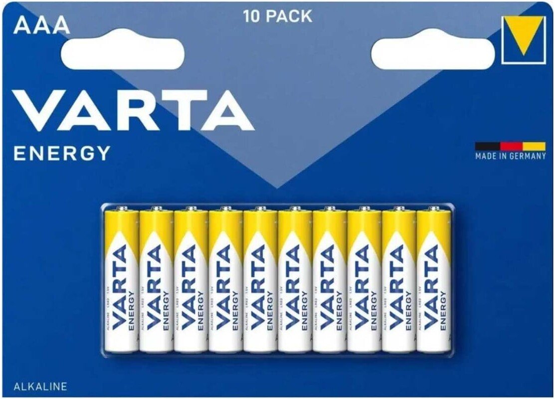 

Батарейка Varta Energy LR03 AAA Alkaline (10 шт)