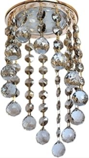 

Точечный светильник Ecola FG53RVECB