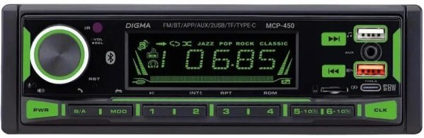 

USB-магнитола Digma MCP-450