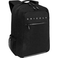 Школьный рюкзак Grizzly RB-556-1 (черный/белый)