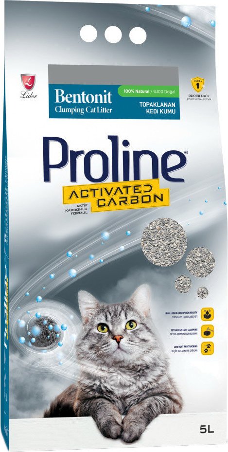 

Наполнитель для туалета Proline Activated Carbon с активированным углем 5 л