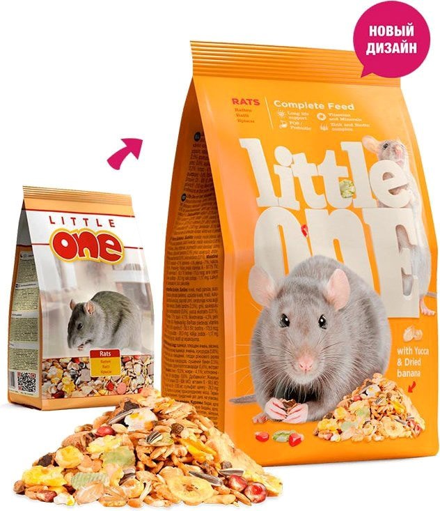 

Корм для грызунов Little One 4602533783571 0,9 кг