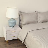 Евро комплект постельного белья Sofi De MarkO Моне Евро 2н Евро-СС-М-беж (бежевый)