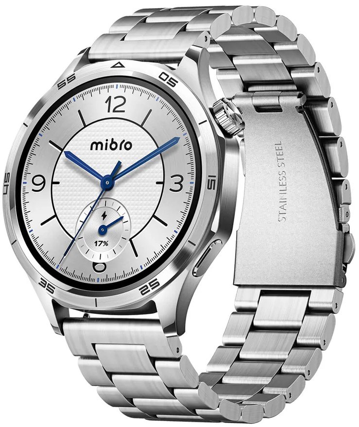 Умные часы Mibro GT (серебристый)