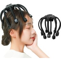 Массажер для тела и головы Bliss Осьминог (черный)