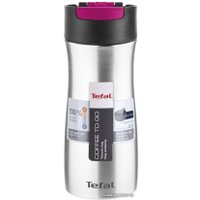 Термокружка Tefal K3121214 0.3л (серебристый/розовый)