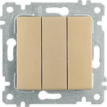 

Выключатель Mutlusan Rita 2200-409-0185 (золото доре)