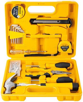 

Набор домашнего мастера Deli EDL1018J (18 предметов)