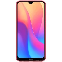 Чехол для телефона Nillkin Super Frosted Shield для Xiaomi Redmi 8A (красный)