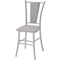 Стул ВВР Марсель (белый/белый крокодил, экокожа)