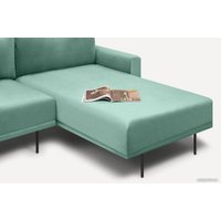 Угловой диван Divan Мисл-1 Barhat Mint 172536 (зеленый)