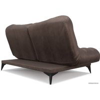 Диван Мебель-АРС Арно (бархат серо-шоколадный Star Velvet 60 Coffee)