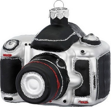 

Елочная игрушка Inge's Christmas Figural Glass Ornaments. Фотоаппарат 64677H120