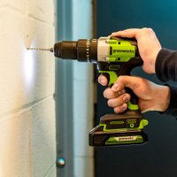 Ударная дрель-шуруповерт Greenworks GD24DD60 3704107CUB (с 1-им АКБ)