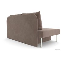 Тахта Мебель-АРС Алиса (бархат, серо-шоколадный star velvet 60 coffee)