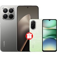 Телефон Xiaomi 15T Pro 12GB/512GB международная версия (серый) + Xiaomi Redmi A5 4GB/128GB (зеленое озеро) по акции