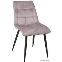 Стул AksHome Fred (пыльно-розовый/черный)