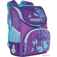 Школьный рюкзак Grizzly RAm-084-9/1 (фиолетовый)