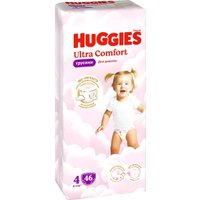 Трусики-подгузники Huggies Ultra Comfort Mega 4 Girl (46 шт)