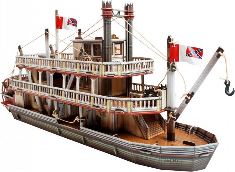 

Сборная модель Умная Бумага Пароход 4627081554961