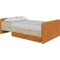 Кровать PROxSON Mika 90x200 (бунратти/Selfie терракот)