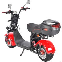 Электроскутер White Siberia CityCoco WS-PRO 2500w 21Ah (с красными брызговиками)