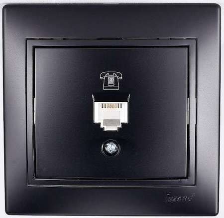 

Розетка телефонная Lezard Mira 701-4242-137