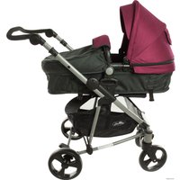 Универсальная коляска ForKiddy Siesta (3 в 1 + утепленный блок, бордовый)