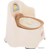 Детский горшок Dunya Комфорт 11111 (кремовый/молочный)