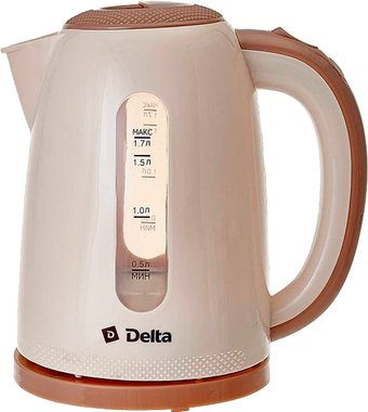 Электрический чайник Delta DL-1106 (бежевый)