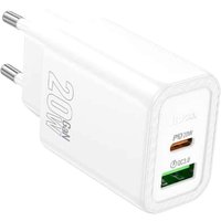 Сетевое зарядное Hoco N61 (белый)