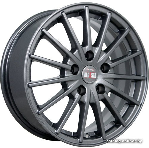 Литые диски Alcasta M60 17x7 5x110мм DIA 65.1мм ET 39мм Graphite
