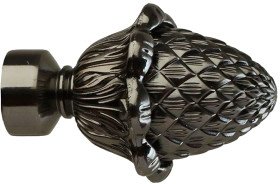 

Наконечник для карниза Lm Decor YF032 Шишка 16мм (антрацит)