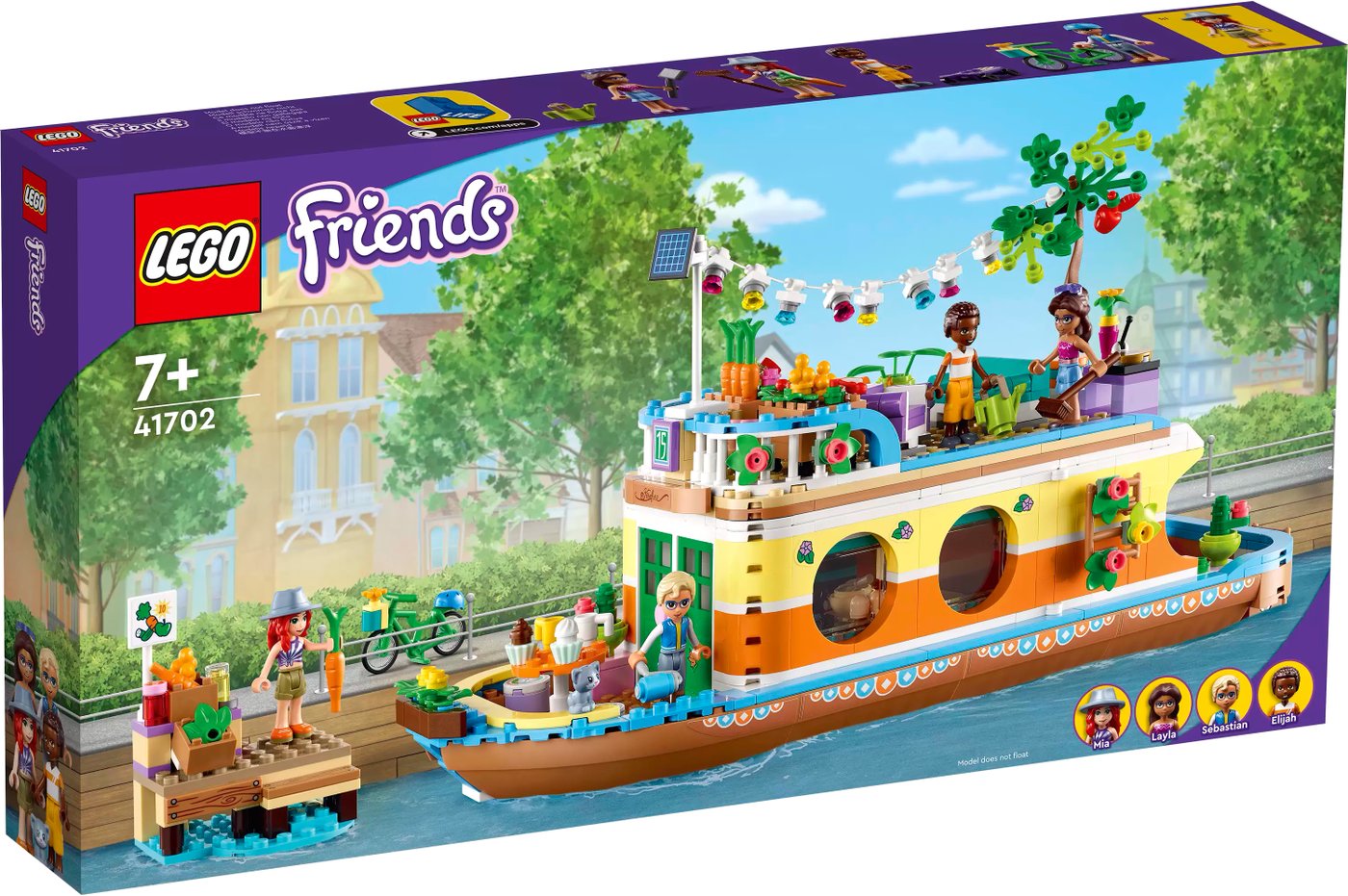 

Конструктор LEGO Friends 41702 Плавучий дом на канале