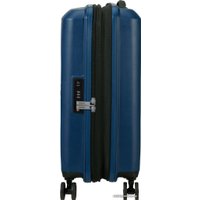 Чемодан-спиннер American Tourister Aerostep Navy Blue 55 см