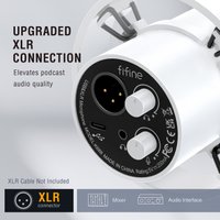 Проводной микрофон FIFINE K688 (белый)