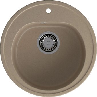 Кухонная мойка GranFest Rondo 510 (песочный)