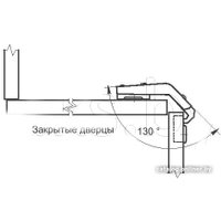 Мебельная петля GTV fs00146