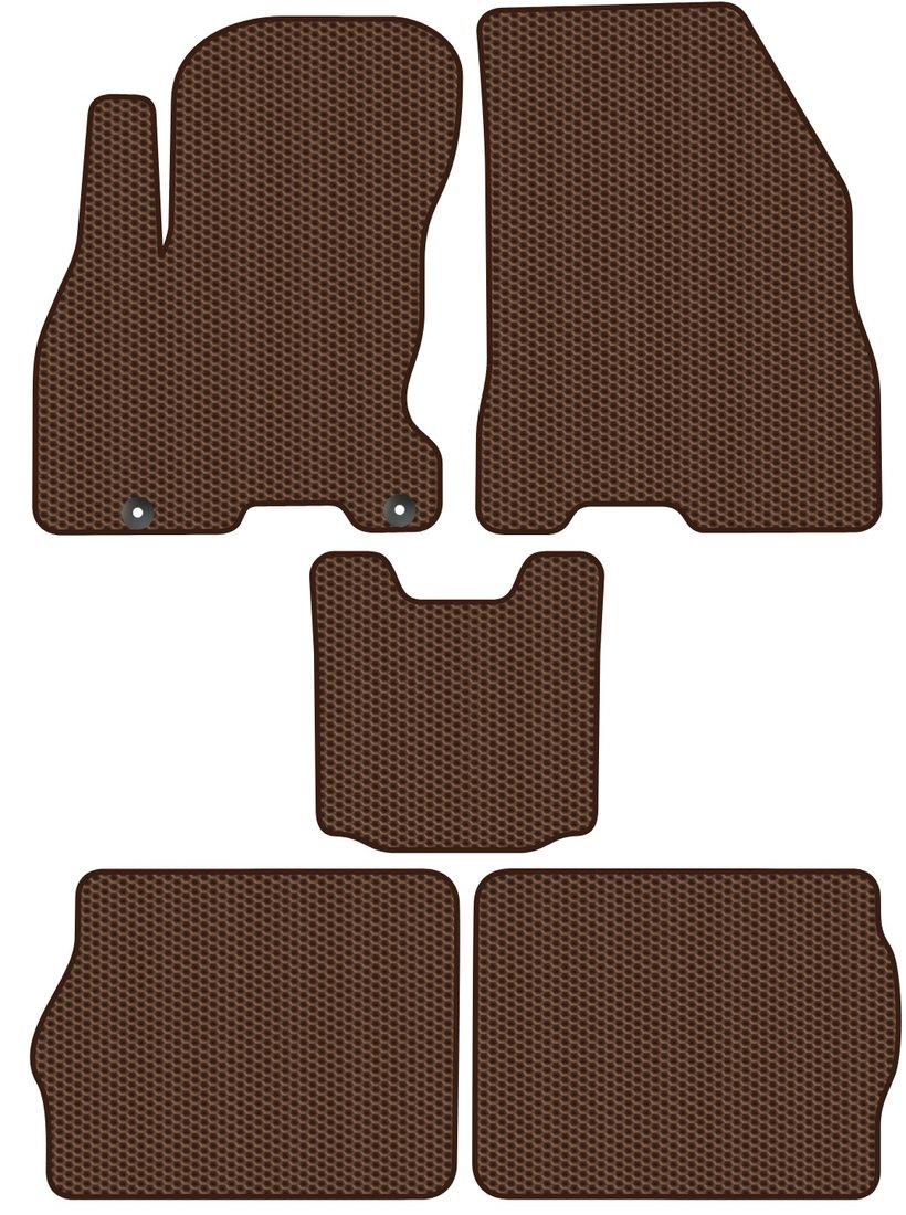 

Комплект ковриков для авто Alicosta Evolute i-Pro I (седан) 2022 - Н.В. (коричневый, сота)