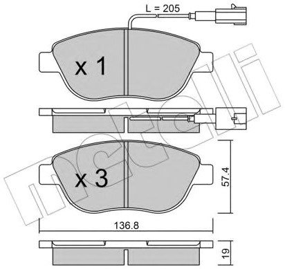

Metelli 2203220