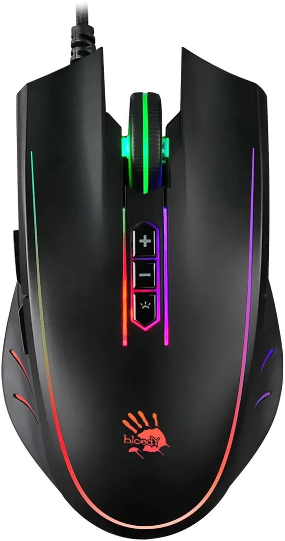 

Игровая мышь A4Tech Bloody Q81 Curve (черный)