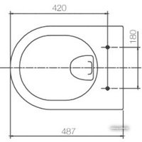 Унитаз подвесной SSWW NC 4411 (NC2037)