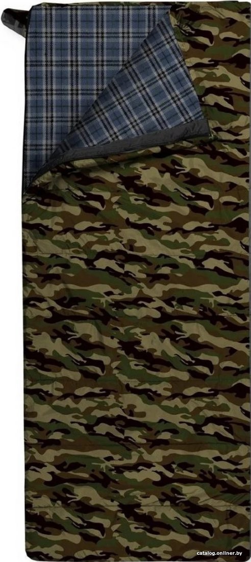 Спальный мешок Trimm Comfort Tramp 185 R (правая молния, камуфляж)