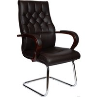 Офисное кресло Norden Боттичелли P2338-L0828 (темно-коричневая кожа/мультиблок)