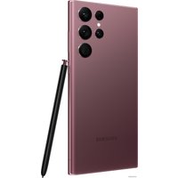 Телефон Samsung Galaxy S22 Ultra 5G SM-S908B/DS 12GB/256GB (бургунди)
