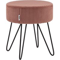 Пуфик Stool Group Спейси vd-spacy-cl-coral (велюр коралловый)