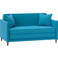 Диван Лига диванов Brief 130996 (рогожка амур 10 голубой)