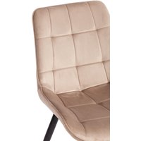 Стул TetChair Abruzzo 8060 (бежевый HLR 8/черный)