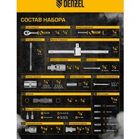 Универсальный набор инструментов Denzel 15809 (82 предмета)