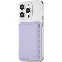 Чехол для телефона uBear Leather Shell для iPhone 12+ (лаванда)